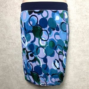 Simply Vera Circle Watercolor Skirt